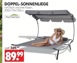 Doppel-Sonnenliege im Angebot bei Wreesmann in Freiberg Doppel-Sonnenliege Angebote von Top Garten bei Wreesmann Freiberg für 89,99 €