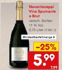 Novantaceppi Vino Spumante o Brut Angebote bei Netto Marken-Discount Nettetal für 5,99 €