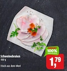 Schweinebraten im Angebot bei Markant in Kiel Schweinebraten Angebote von Markant bei Markant Kiel für 1,79 €