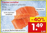 Frisches Lachsfilet im aktuellen Prospekt bei Netto Marken-Discount in Großheirath
