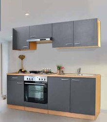 Küchenzeile 'Leipzig' OS 114761 bei BAUHAUS in Grevenbroich Küchenzeile 'Leipzig' OS 114761 im Angebot bei BAUHAUS Grevenbroich für 555,00 €