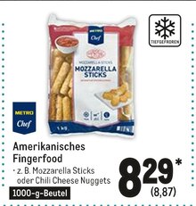 Metro Reiser - Amerikanisches Fingerfood Amerikanisches Fingerfood Angebot bei Metro Reiser im Prospekt Gastro-Journal