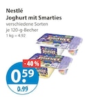 Joghurt mit Smarties von Nestlé im aktuellen V-Markt Prospekt für 0,59 €