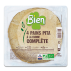 Pains pita à la farine complète - Bien en promo chez Naturalia Pains pita à la farine complète - Bien dans le catalogue Naturalia