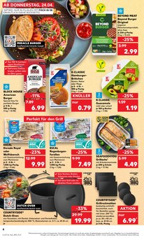 Fisch im Kaufland Prospekt "RICHTIG GRILLEN - RICHTIG GÜNSTIG" mit 8 Seiten (Saarbrücken)