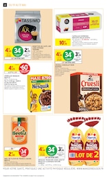 Prix et réduction Tassimo dans le prospectus Intermarché Super en cours Offre Tassimo dans le catalogue Intermarché Super du moment à la page 22