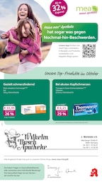 mea - meine apotheke Prospekt: "Unsere Oktober-Angebote", 4 Seiten, 01.10.2025 - 31.10.2025