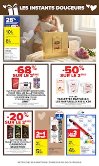 Promotion Lindt dans le prospectus Carrefour, valable du 19/05/2026 au 01/06/2026 Promo Lindt dans le catalogue Carrefour du moment à la page 50