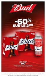 Prix et réduction Bud dans le prospectus Carrefour en cours Offre Bud dans le catalogue Carrefour du moment à la page 41