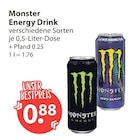 Monster Energy im V-Markt Prospekt Energy Drink von Monster im aktuellen V-Markt Prospekt für 0,88 €