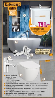 Badmöbel im Hornbach Prospekt "Wir sagen Danke." mit 33 Seiten (Offenbach (Main))