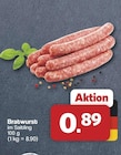Aktuelle Bratwurst Angebote bei famila Nordwest in Oldenburg Aktuelles Bratwurst Angebot bei famila Nordwest in Oldenburg ab 0,89 €