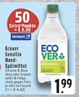Sensitiv Hand-Spülmittel Zitrone & Aloe Vera Angebote von Ecover bei EDEKA Krefeld für 1,99 €