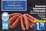Bayerische Rohpolnische von Südbayerische Fleischwaren im aktuellen EDEKA Prospekt für 1,79 €