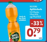 Apfelschorle im ALDI SÜD Prospekt Apfelschorle von RIO D'ORO im aktuellen ALDI SÜD Prospekt für 0,79 €