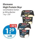 High Protein Skyr von Ehrmann im aktuellen V-Markt Prospekt für 1,29 €