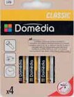 4 piles alcaline LR6/AA - Domédia en promo chez Intermarché Express Nanterre à 0,79 €