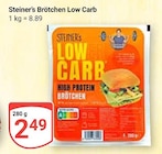 Brötchen Low Carb von Steiner's für 2,49 € bei GLOBUS im Angebot Brötchen Low Carb von Steiner's im aktuellen GLOBUS Prospekt