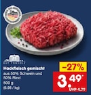 Hackfleisch gemischt Angebote von GUT PONHOLZ bei Netto Marken-Discount Leonberg für 3,49 €