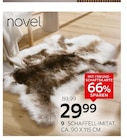 XXXLutz Möbelhäuser Schweinfurt - Novel Schaffell-Imitat „Deer“ Angebot im Prospekt Novel Schaffell-Imitat „Deer“ bei XXXLutz Möbelhäuser im Schweinfurt Prospekt für 29,99 €