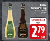 Condimento Balsamico oder Aceto Balsamico im EDEKA Prospekt Condimento Balsamico oder Aceto Balsamico von Kühne im aktuellen EDEKA Prospekt für 2,79 €