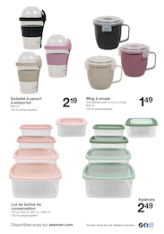 Prix et réduction Tasse dans le prospectus Zeeman en cours Offre Tasse dans le catalogue Zeeman du moment à la page 29