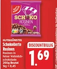Schokolierte Rosinen von GUT&GÜNSTIG für 1,69 € bei EDEKA im Angebot Schokolierte Rosinen von GUT&GÜNSTIG im aktuellen EDEKA Prospekt