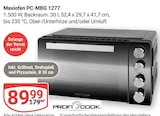 Maxiofen PC-MBG 1277 im Angebot bei GLOBUS in Rostock Maxiofen PC-MBG 1277 Angebote von PROFI COOK bei GLOBUS Rostock für 89,99 €