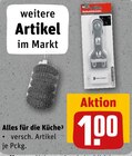 Aktuelles Alles für die Küche Angebot bei REWE in Siegen (Universitätsstadt) ab 1,00 €