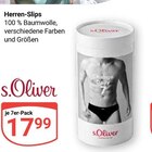 Herren-Slips im Angebot bei GLOBUS in Pirmasens Herren-Slips Angebote von s.Oliver bei GLOBUS Pirmasens für 17,99 €