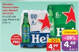 Premium Beer oder Alkoholfrei 0,0% im Angebot bei Netto Marken-Discount in Auerbach Premium Beer oder Alkoholfrei 0,0% Angebote von Heineken bei Netto Marken-Discount Auerbach für 4,49 €