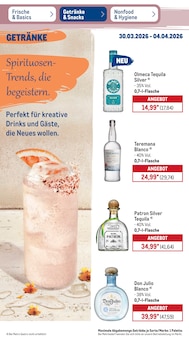 Tequila im METRO Prospekt "Wochenangebote" mit 54 Seiten (Mönchengladbach)
