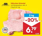 Aktuelles Hähnchen-Schenkel Angebot bei Netto Marken-Discount in Würzburg ab 6,79 €