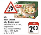 Rahm-Gemüse im Angebot bei nah und gut in Jena Rahm-Gemüse Angebote von iglo bei nah und gut Jena für 2,00 €