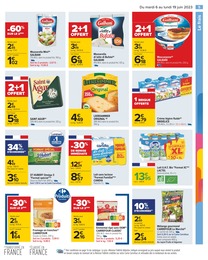 Prix et réduction Mascarpone dans le prospectus Carrefour en cours Offre Mascarpone dans le catalogue Carrefour du moment à la page 5