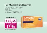mea - meine apotheke - Limptar Duo-Aktiv Tab Angebot im Prospekt Limptar Duo-Aktiv Tab bei mea - meine apotheke im Prospekt "" für 16,45 €