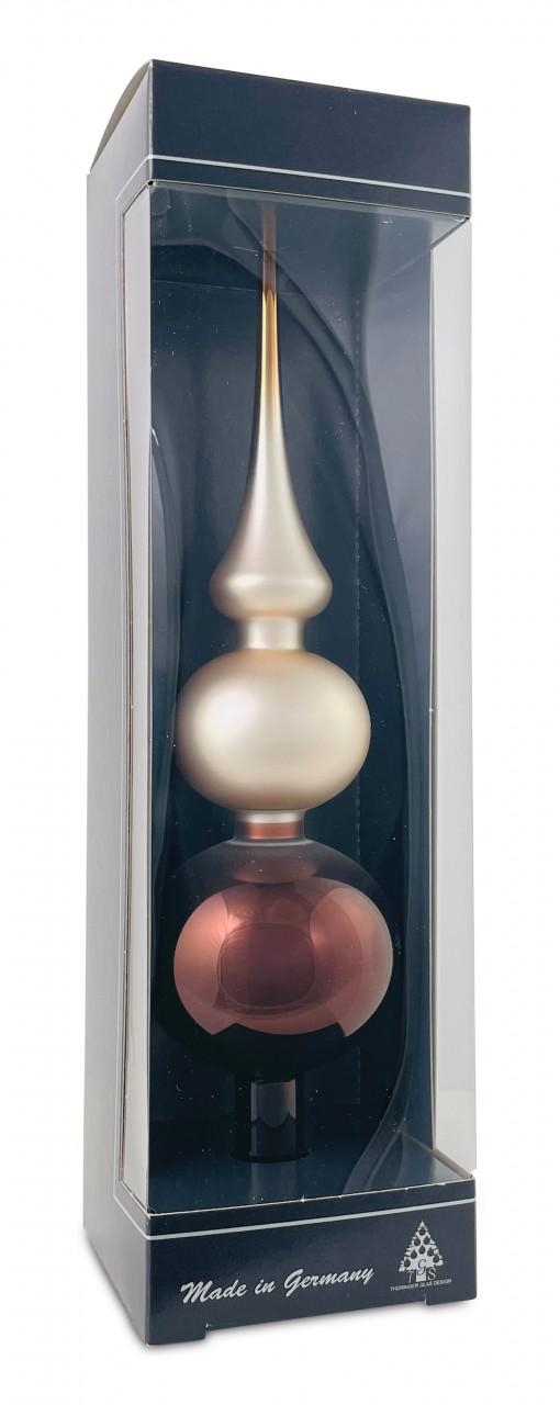 Globus-Baumarkt Dresden - Riffelmacher Christbaumspitze Glas Woodland 31 cm Riffelmacher Christbaumspitze Glas Woodland 31 cm Angebot bei Globus-Baumarkt Dresden im Prospekt WEIHNACHTS-INSPIRATIONEN