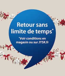 Prospectus Jysk à Hérouville-Saint-Clair, "Retour sans limite de temps", 13 pages de promos valables du 14/10/2025 au 01/12/2025