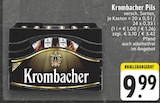 Aktuelles Krombacher Pils Angebot bei E center in Hemer ab 9,99 €