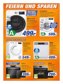 Waschmaschine Angebot im aktuellen expert TeVi Prospekt auf Seite 7
