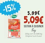 Seitan à cuisiner - SOY dans le catalogue Naturalia