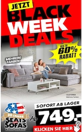 Seats and Sofas Prospekt für Langenfeld: "JETZT BLACK WEEK DEALS", 1 Seite, 31.10.2024 - 10.11.2024