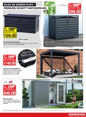 Mülleimer im Herbrügger Prospekt in Hemer Aktueller Herbrügger Prospekt mit Mülleimer, "OUTDOOR HIGHLIGHTS FÜR IHREN SOMMER - ZUGREIFEN & GENIESSEN!", Seite 15