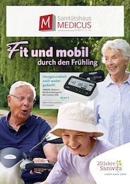 Sanitätshaus Medicus GmbH & Co. KG Prospekt für Lingen: "Fit und mobil durch den Frühling", 6 Seiten, 11.03.2026 - 31.05.2026