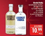 Aktuelles Absolut Vanilia Angebot bei Marktkauf in Nürnberg ab 10,99 €