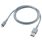 Aktuelles USB-A auf USB-Micro hellblau Angebot bei IKEA in Saarbrücken ab 1,00 €