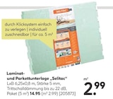 Laminat- und Parkettunterlage „Selitac“ Angebote bei BayWa Bau- und Gartenmärkte Aschaffenburg für 14,95 €