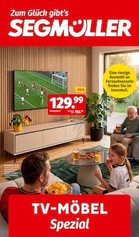 Aktueller Segmüller Prospekt (Eppertshausen, 22 Seiten zum blättern Segmüller Prospekt TV-MÖBEL SPEZIAL mit 22 Seiten