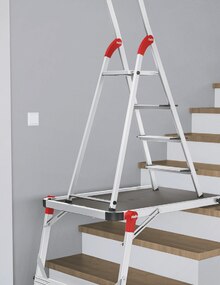 OBI Grevenbroich - Treppenpodest Hailo TP1 Treppenpodest Hailo TP1 Angebot bei OBI Grevenbroich im Prospekt "ERST MAL FRISCH MACHEN."