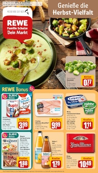 REWE Prospekt der KW 43 "Dein Markt" Aktueller REWE Prospekt "Dein Markt" Seite 1 von 32 Seiten